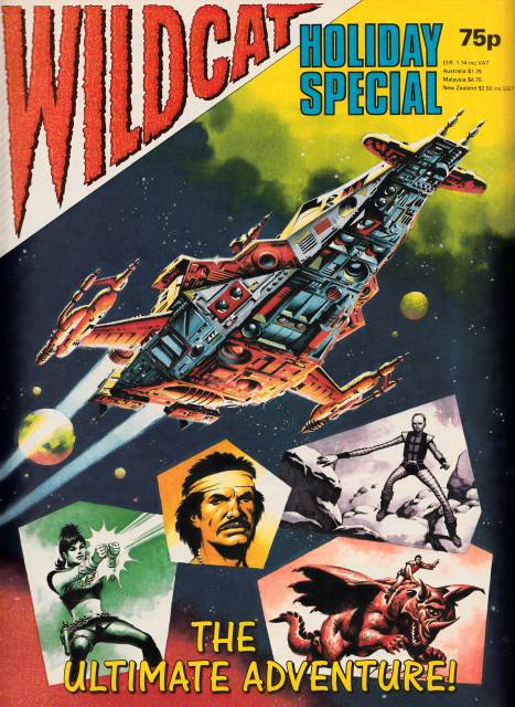 Wildcat Holiday Special #1 comic cover