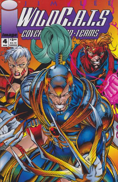 Wildcats Covert Action Teams #4 comic cover