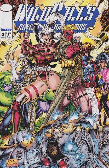 Wildcats Covert Action Teams #5 comic cover