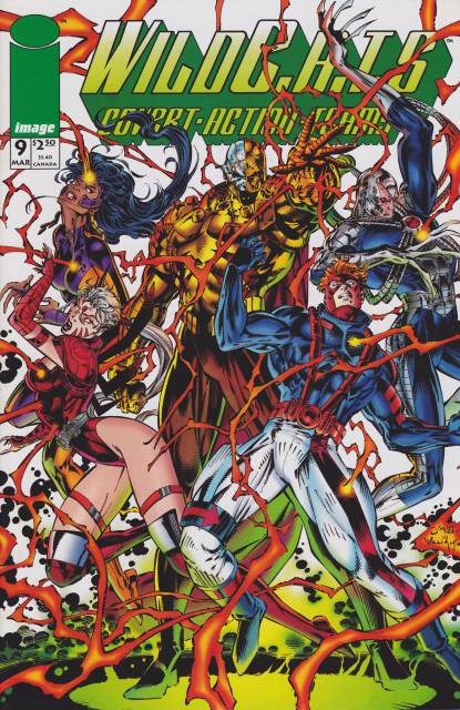 Wildcats Covert Action Teams #9 comic cover