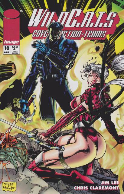 Wildcats Covert Action Teams #10 comic cover