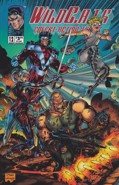 Wildcats Covert Action Teams #12 comic cover