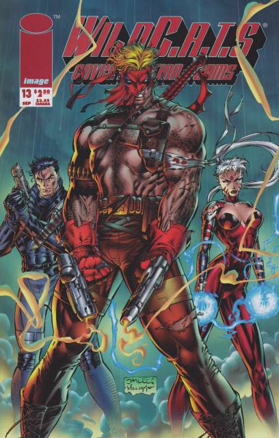 Wildcats Covert Action Teams #13 comic cover