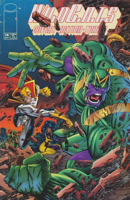 Wildcats Covert Action Teams #14 comic cover