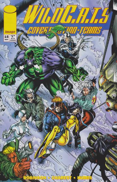 Wildcats Covert Action Teams #15 comic cover