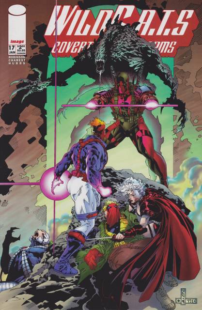 Wildcats Covert Action Teams #17 comic cover
