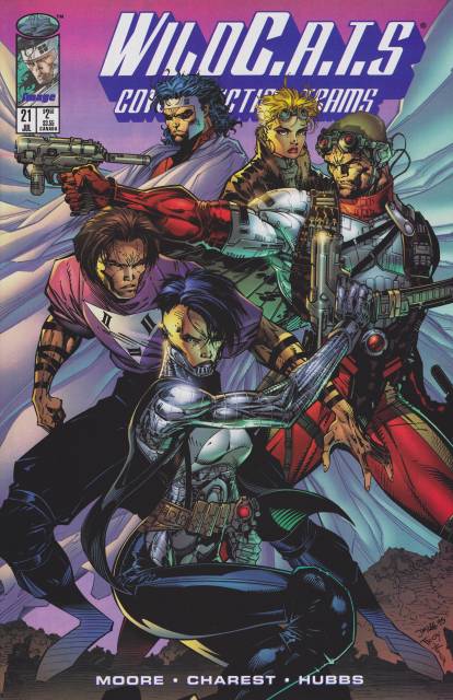 Wildcats Covert Action Teams #21 comic cover