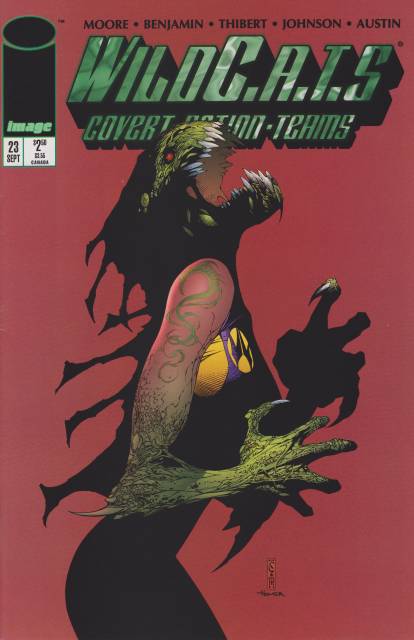 Wildcats Covert Action Teams #23 comic cover