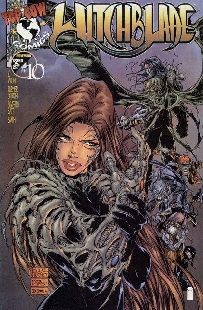 Witchblade #10 comic cover