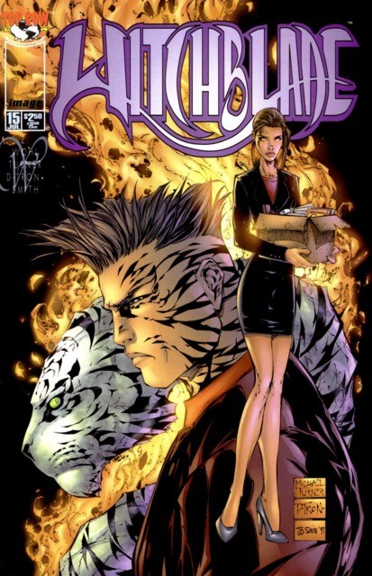 Witchblade #15 comic cover