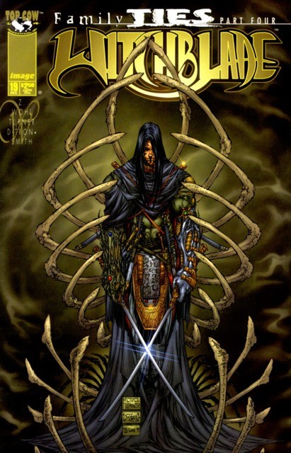 Witchblade #19 comic cover