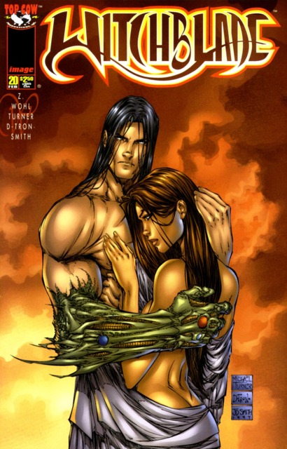 Witchblade #20 comic cover
