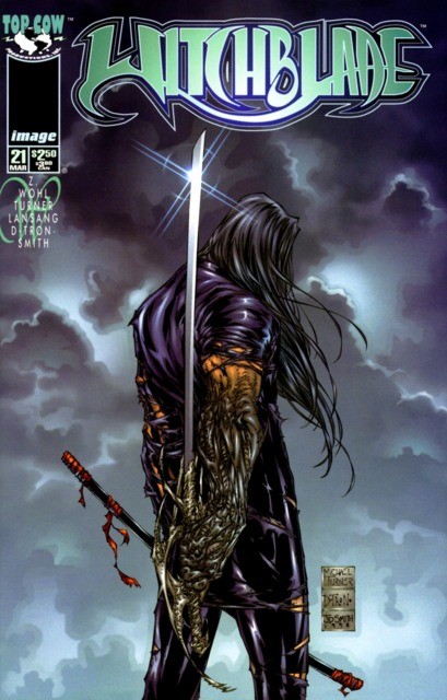 Witchblade #21 comic cover