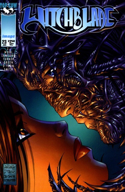 Witchblade #23 comic cover