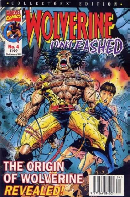 Wolverine Unleashed #4 comic cover