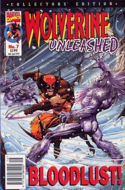 Wolverine Unleashed #7 comic cover