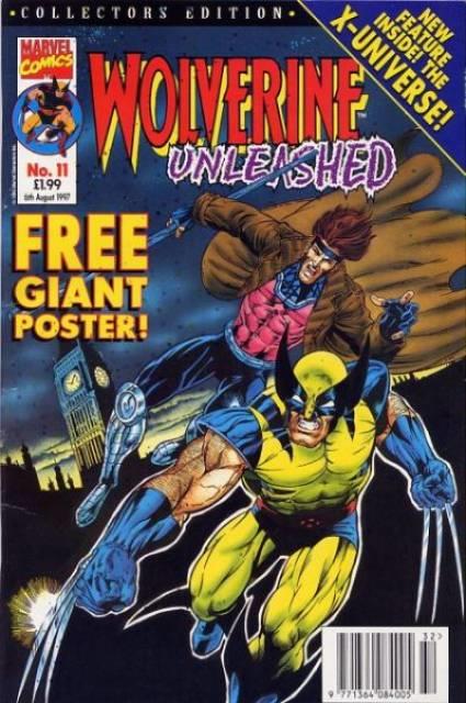 Wolverine Unleashed #11 comic cover