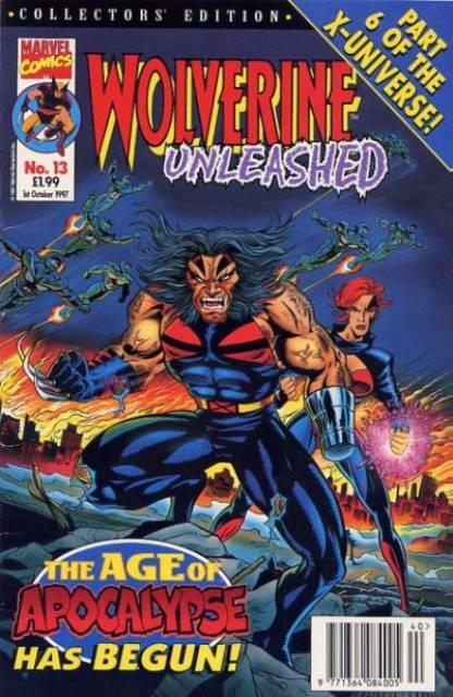 Wolverine Unleashed #13 comic cover