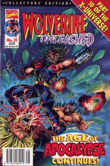 Wolverine Unleashed #15 comic cover