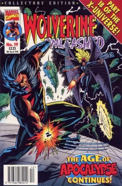 Wolverine Unleashed #19 comic cover