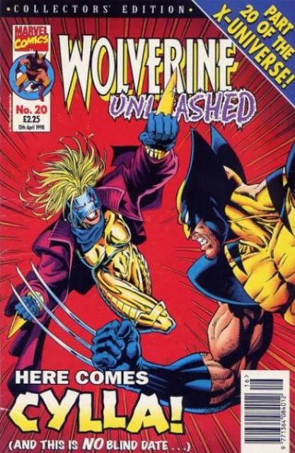 Wolverine Unleashed #20 comic cover