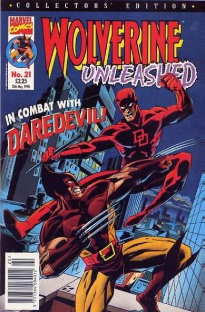 Wolverine Unleashed #21 comic cover