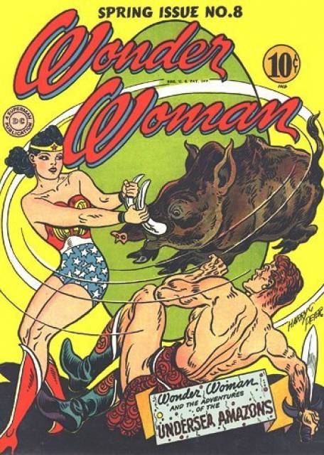 Wonder Woman #8 comic cover
