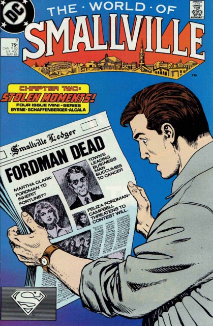 World of Smallville #2 comic cover