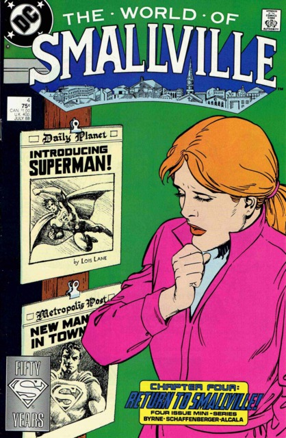 World of Smallville #4 comic cover