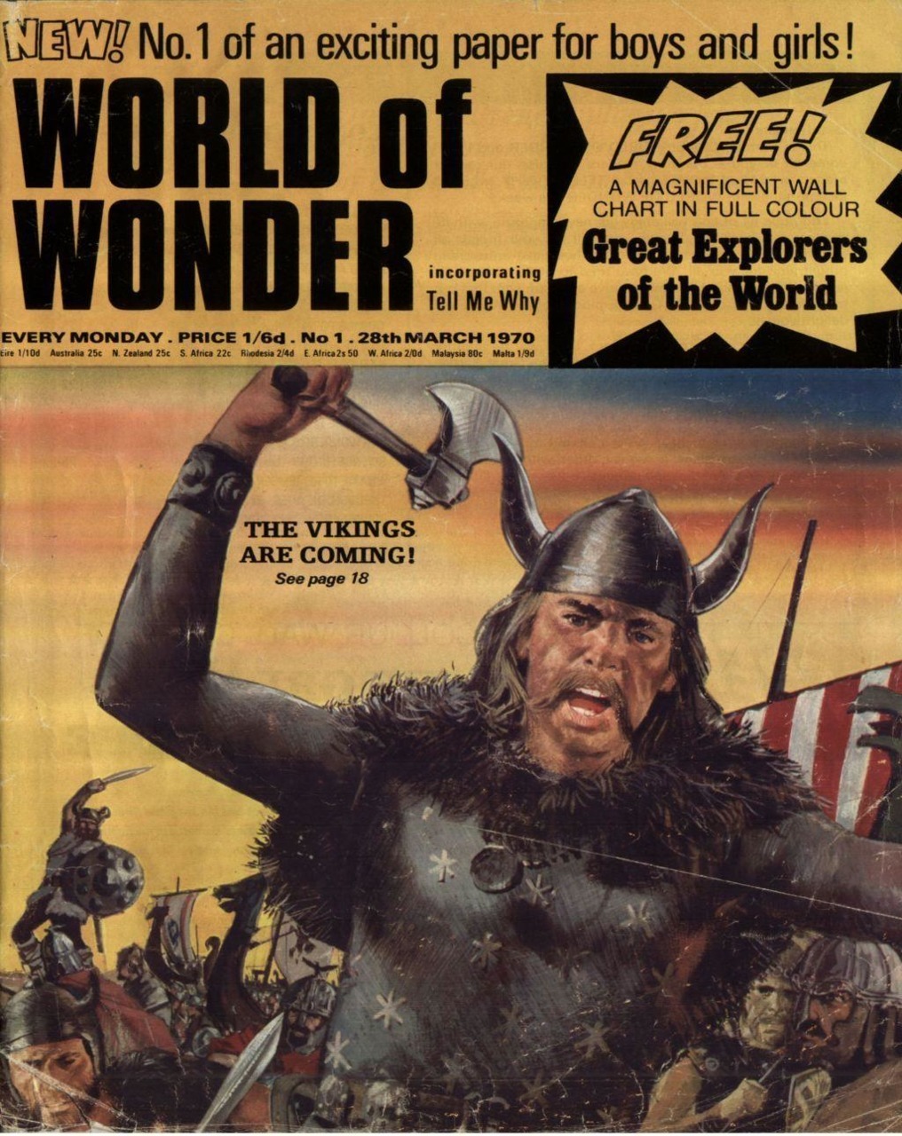 World of Wonder #1 comic cover