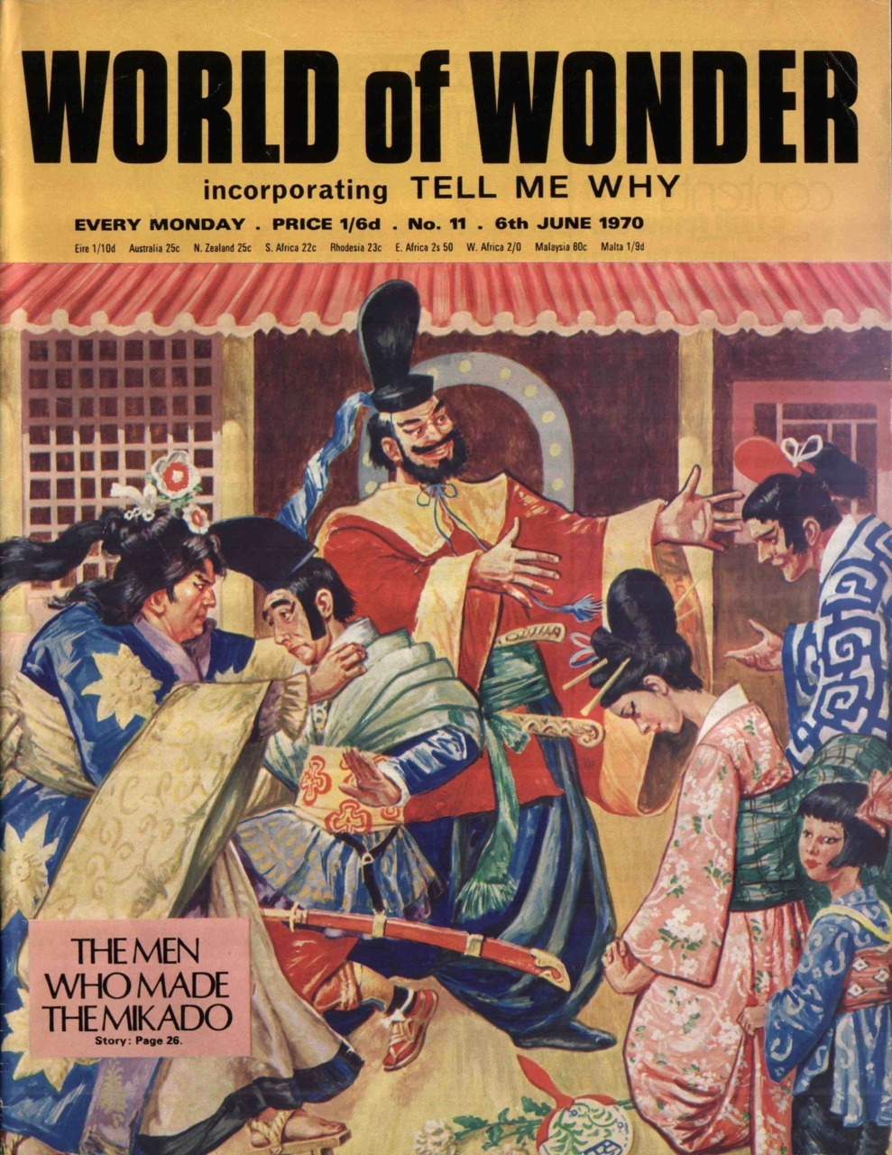 World of Wonder #11 comic cover