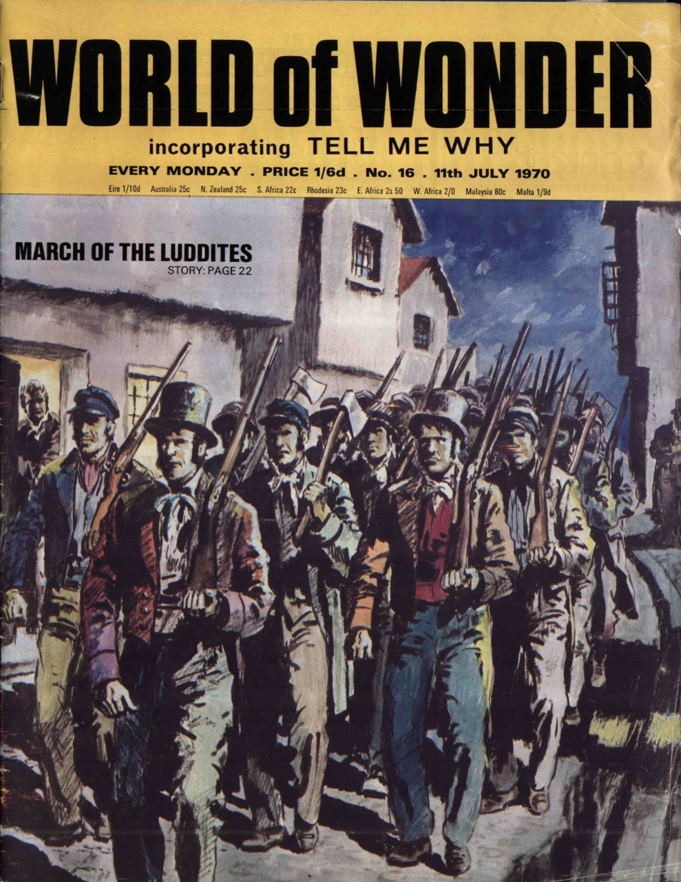 World of Wonder #16 comic cover