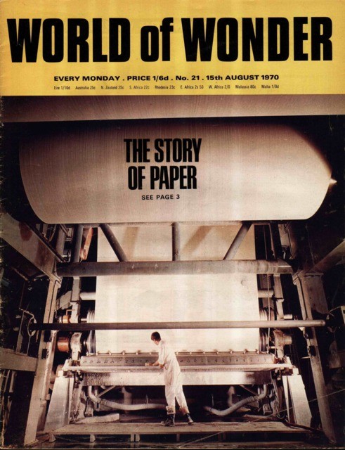 World of Wonder #21 comic cover