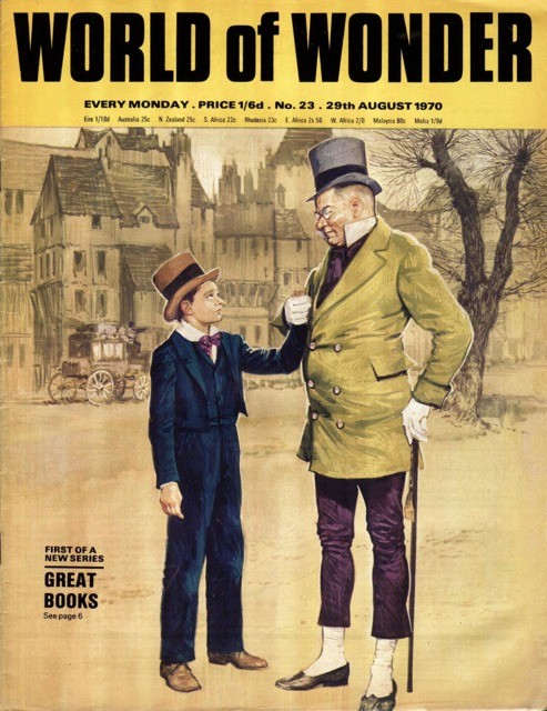 World of Wonder #23 comic cover