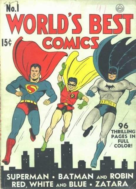 Worlds Best (Finest) Comics #1 comic cover