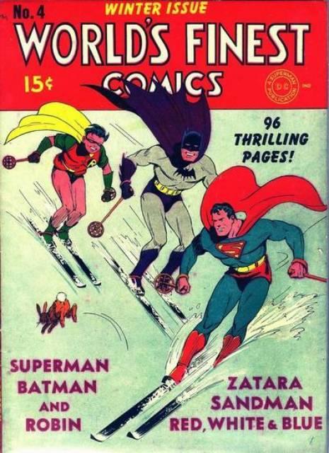 Worlds Finest Comics #4 comic cover