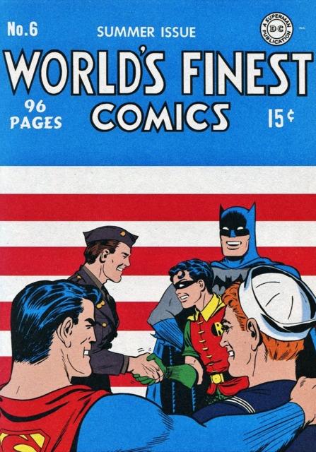 Worlds Finest Comics #6 comic cover