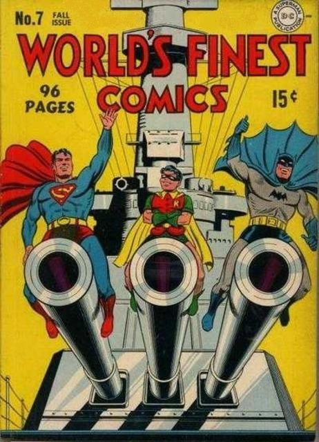 Worlds Finest Comics #7 comic cover