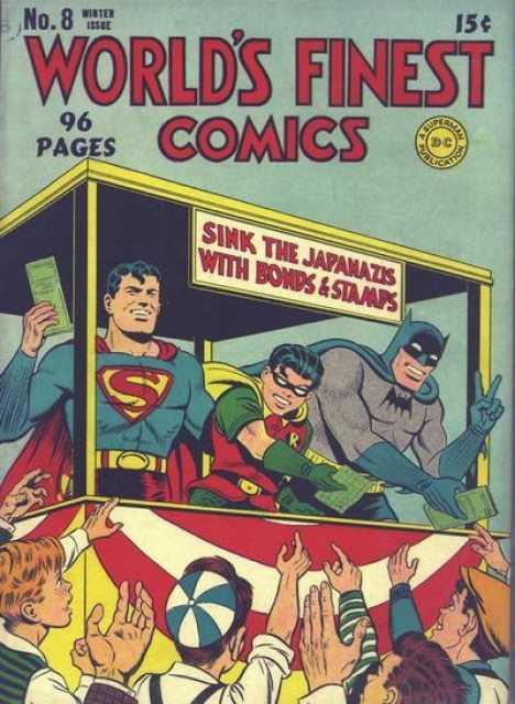 Worlds Finest Comics #8 comic cover