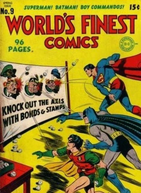 Worlds Finest Comics #9 comic cover