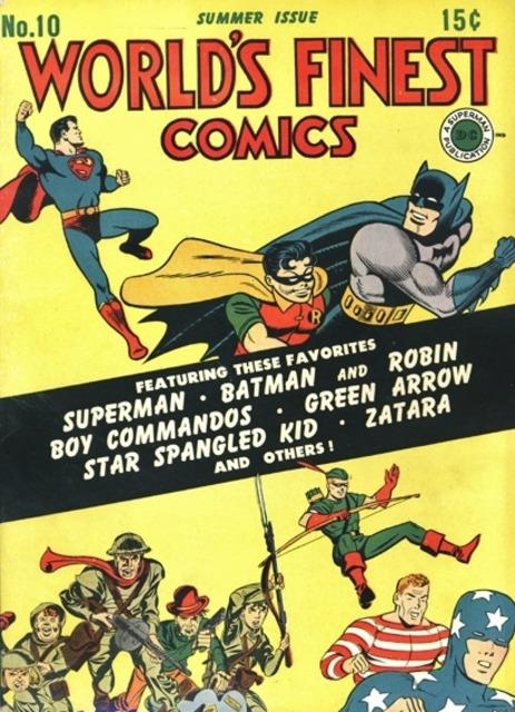 Worlds Finest Comics #10 comic cover