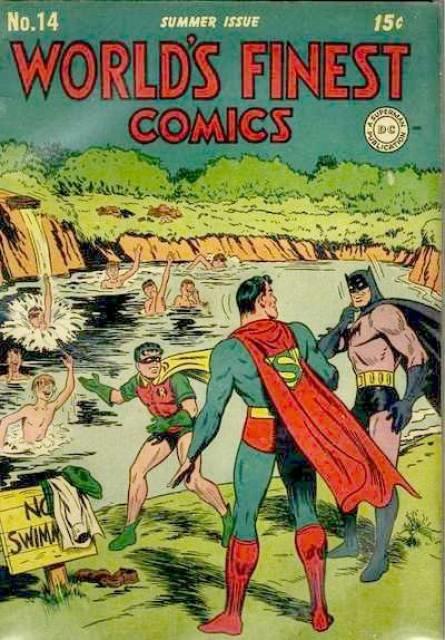 Worlds Finest Comics #14 comic cover