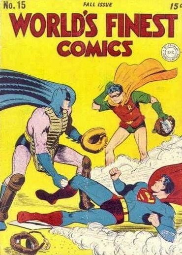 Worlds Finest Comics #15 comic cover