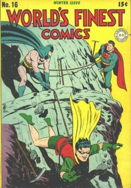 Worlds Finest Comics #16 comic cover