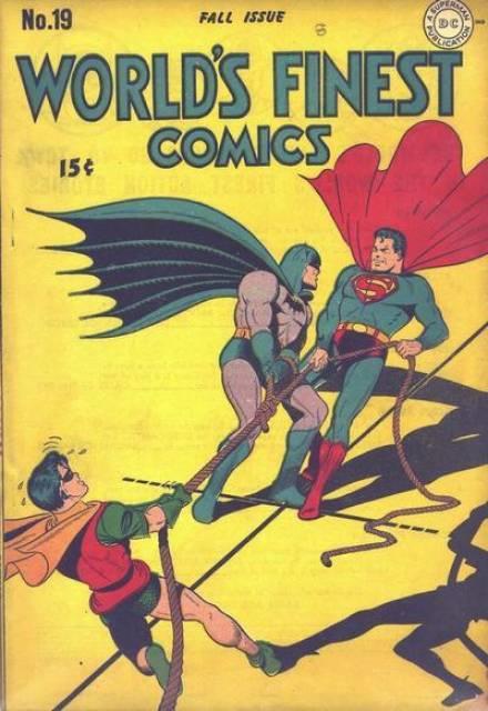 Worlds Finest Comics #19 comic cover