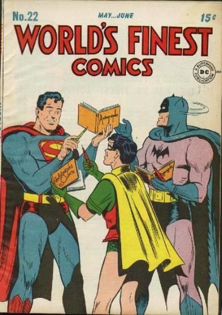 Worlds Finest Comics #22 comic cover