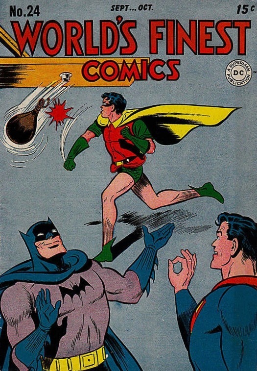 Worlds Finest Comics #24 comic cover