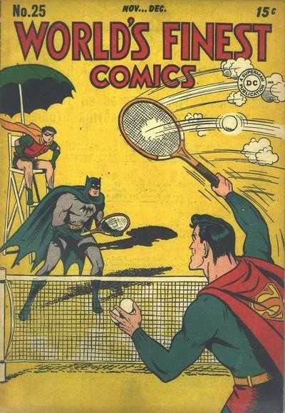 Worlds Finest Comics #25 comic cover