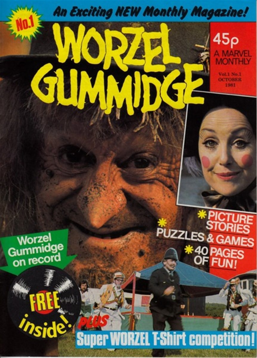Worzel Gummidge  Magazine #1 comic cover