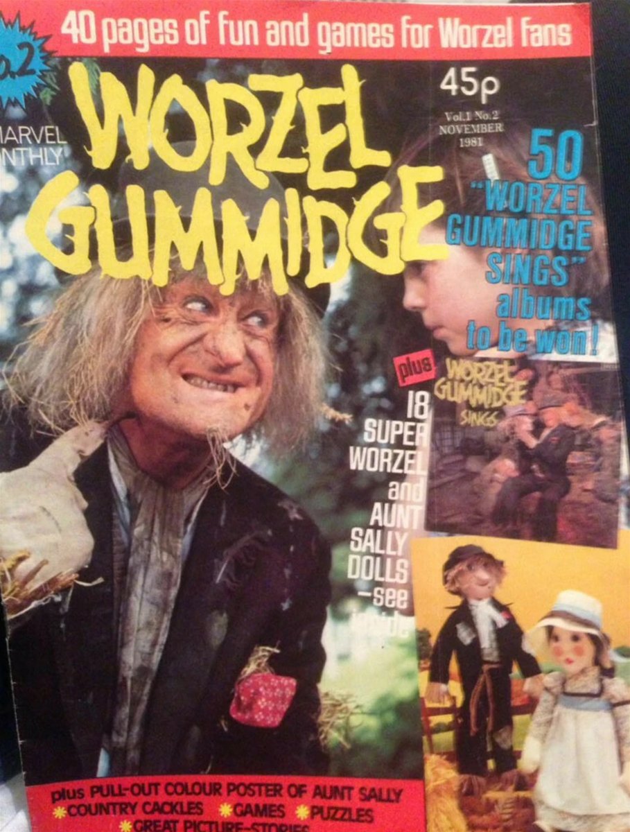 Worzel Gummidge  Magazine #2 comic cover